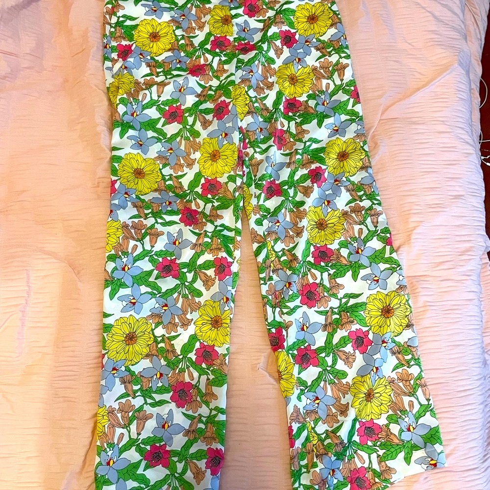 Beautiful flowered pants!